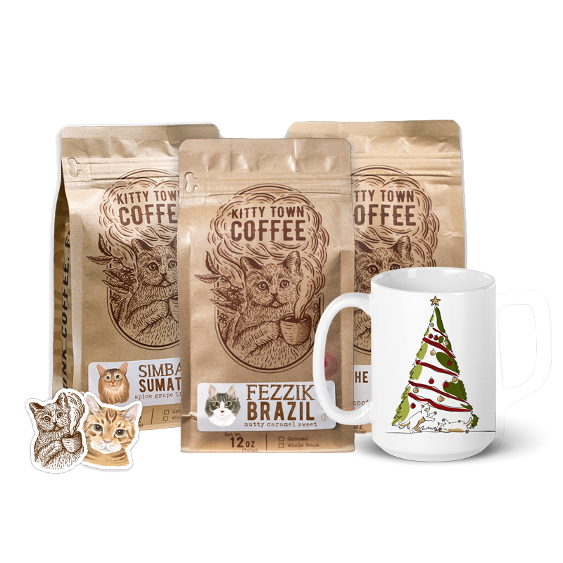 Kitty Town Coffee Gift Set