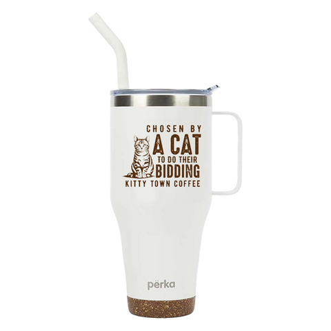 Do Cat's Bidding 40oz Tumbler