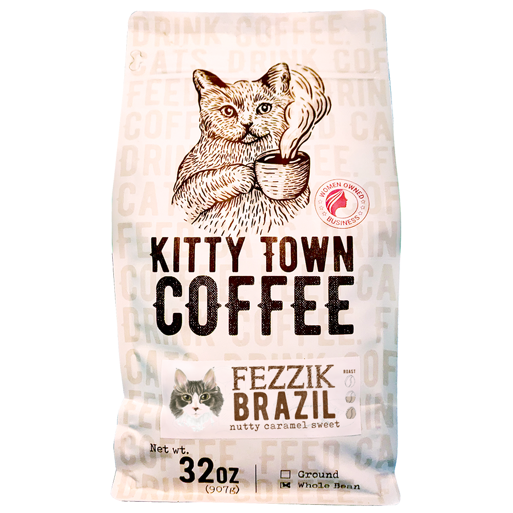 A 2lb bag of coffee