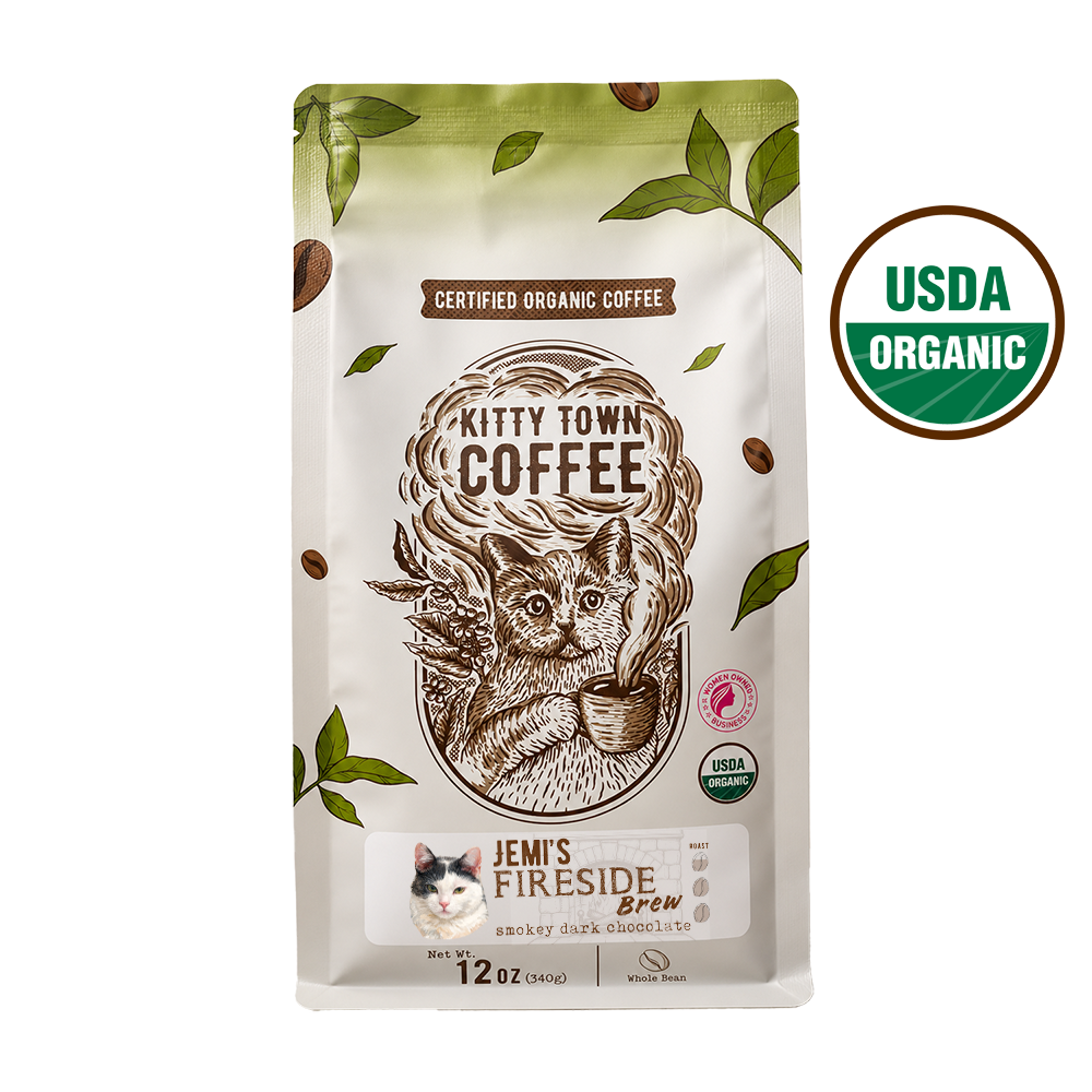Jemi's Fireside Brew 12oz bag