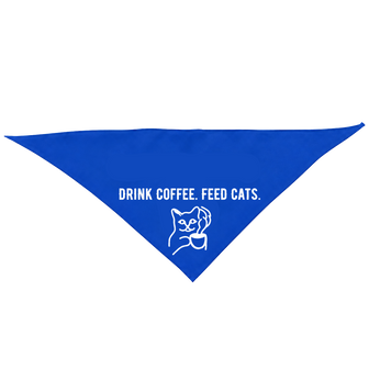 Kitty Town Blue Cat Bandana