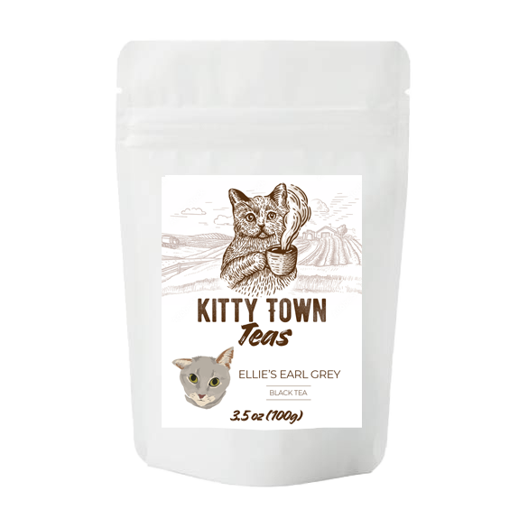 A pouch of Ellie tea