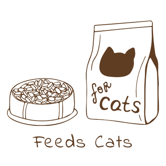 Feeds Cats