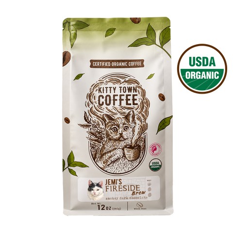 Jemi's Fireside Brew 12oz bag