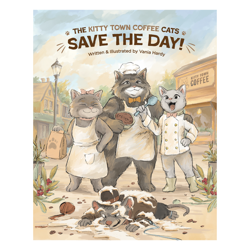 The Kitty Town Coffee Cats Save The Day!
