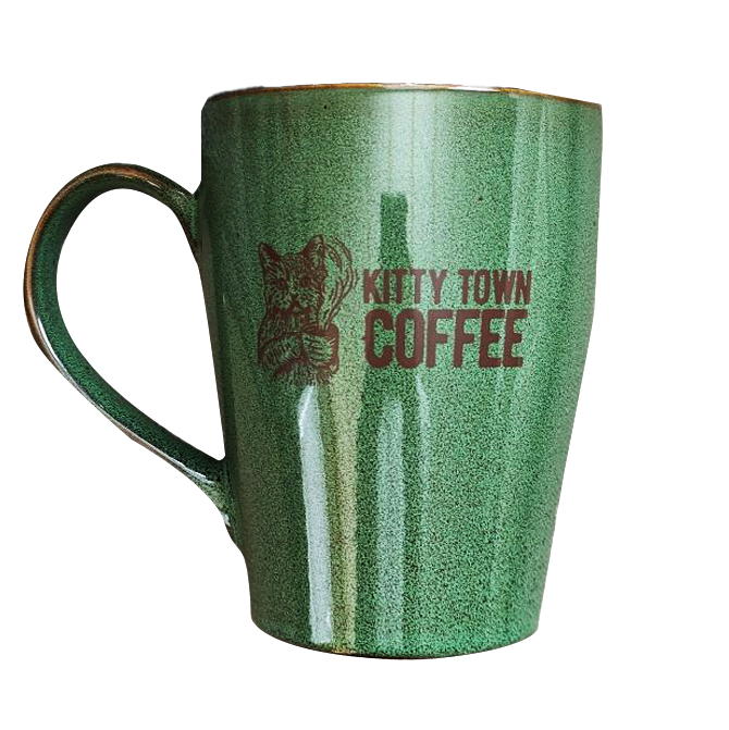 Green Kitty Approved Mug