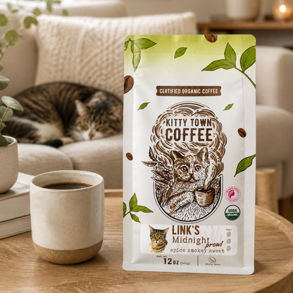 Link's Midnight Prowl Organic Coffee – Kitty Town Coffee