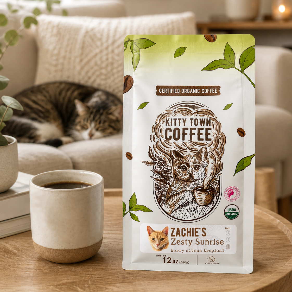 Zachie's Zesty Sunrise Organic Coffee