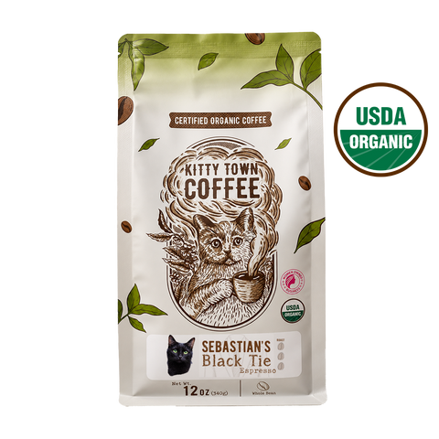 Sebastian's Black Tie Espresso 12oz bag