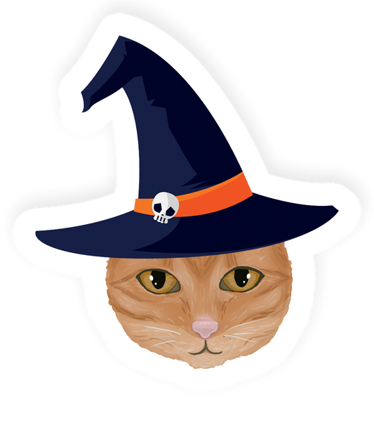 Spooky Kitty Sticker