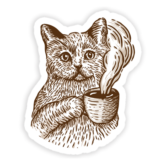 Kitty Town Sticker