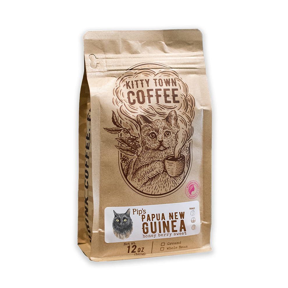 Visual Reference: Pip S Papua New Guinea Thick Bodied Medium Roast