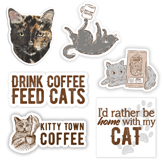Coffee Stickers  Drink Sticker Bundle