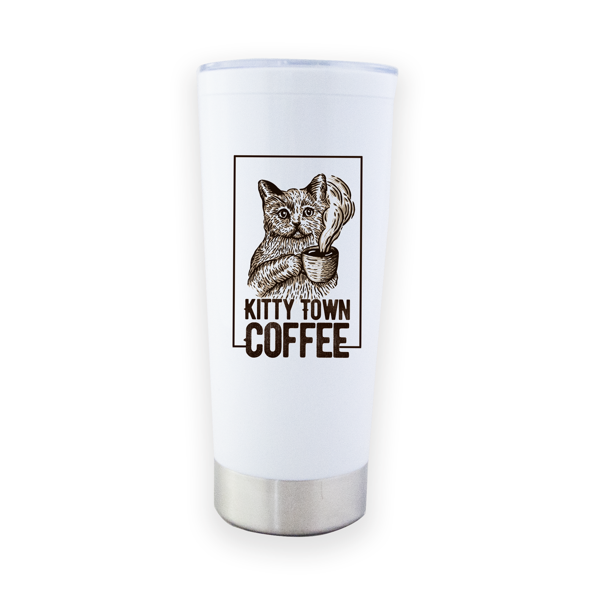 Kitty Town Coffee Travel Mug