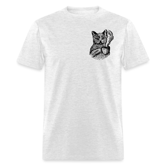 Kitty Town Logo T-Shirt - light heather gray
