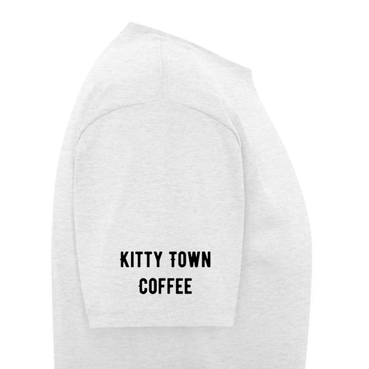Kitty Town Logo T-Shirt - light heather gray